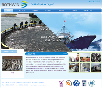 Bothwin  Co., Ltd 外貿網(wǎng)站